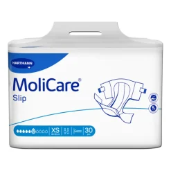 Molicare Slip Fraldas XS (6 Gotas) 30 Unidades