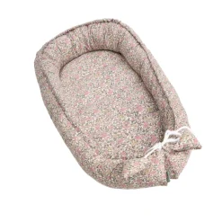 Molis&Co Ninho Bebé Peony | Ninho Portátil Ajustável para Recém-Nascido
