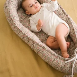 Molis&Co Ninho Bebé Peony | Ninho Portátil Ajustável para Recém-Nascido
