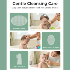 Momcozy Core Baby Kit Verde | Kit Essencial Bebé