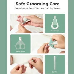 Momcozy Core Baby Kit Verde | Kit Essencial Bebé