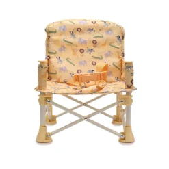 Monnëka Cadeira Dobrável Infantil Wild Animals +6M 15 kg | Bandeja Removível