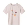 Monnëka Camiseta de Proteção Solar Mermaid Cats 4-5A | UPF50+ | Oeko-Tex