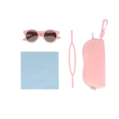 Monnëka Óculos de Sol Criança Magnolia 3-5 Anos | Inclui Estojo e Fita de Silicone