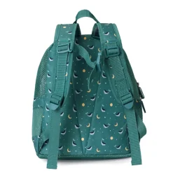 Monnëka Mochila Anti-Areia Whale Teal 30cm | Impermeável | 3 a 10 Anos