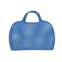 Monnëka Saco Retro Vintage Azure | 25x30x10 cm | Ideal para praia