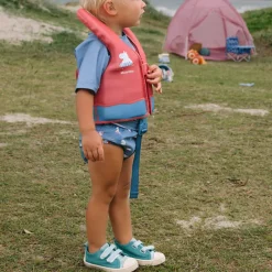 Monnëka Sapatilhas de Lona Infantil Moss T33 | Barefoot Drop Zero | Sola Antiderrapante