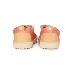 Monnëka Sapatilhas de Lona Infantil Tangerine T30 | Barefoot Drop Zero | Sola Antiderrapante