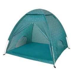 Monnëka Tenda Infantil Whale Teal | Proteção UPF50+ e Mosquiteiro | 120x120x110cm