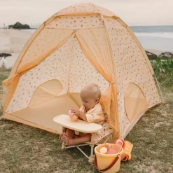 Monnëka Tenda Infantil Wild Animals | Proteção UPF50+ e Mosquiteiro | 120x120x110cm