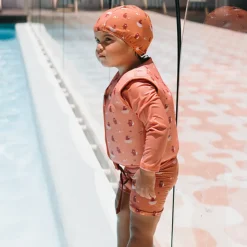 Monnëka Touca de Natação Infantil Mermaid Cats S 1-3Anos | UV50+