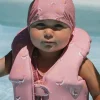 Monnëka Touca de Natação Infantil Whale Pink L 6-8Anos | UV50+