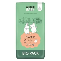 Moomin Baby Big Pack Fralda T5 10-16kg 60 Unidades