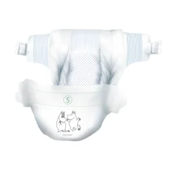 Moomin Baby Fraldas T5 10-16kg | 40 Fraldas | Hipoaergénicas e Sem Cloro