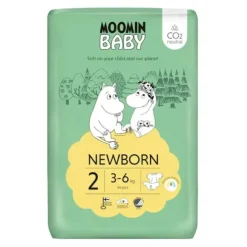 Moomin Baby Fraldas T2 3-6Kg x56