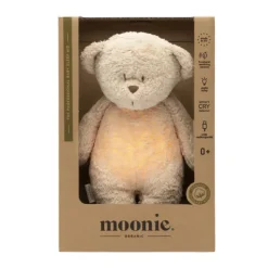 Moonie 2.0 Urso Peluche Sensorial Sand 28cm | Ajuda Sono Bebé
