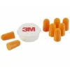 3M Tampões Auriculares 1100 | SNR 35 dB | 4 Pares + Caixa | Proteção contra Ruído