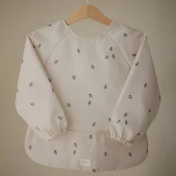 Mushie Babete Manga Comprida Bees 6-24M | Padrão Abelhas
