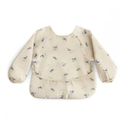 Mushie Babete Manga Comprida Whales 6-24M | Padrão Baleias