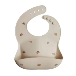Mushie Babete Silicone Arco-Íris +6M