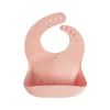 Mushie Babete Silicone Powder Pink +6Meses | Cor Rosa Pó - Ajustável e Fácil de Limpar