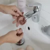 Mushie Conjunto 4 Brinquedos Banho Vida Marinha | Sem BPA 10 Meses+