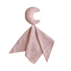 Mushie Doudou Moon Primrose 50x30cm | Algodão Orgânico - Conforto para Bebé