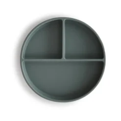 Mushie Prato Compartimentos Silicone Verde Escuro +6M
