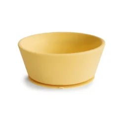 Mushie Taça com Ventosa Daffodil 6M+ | Silicone Alimentar