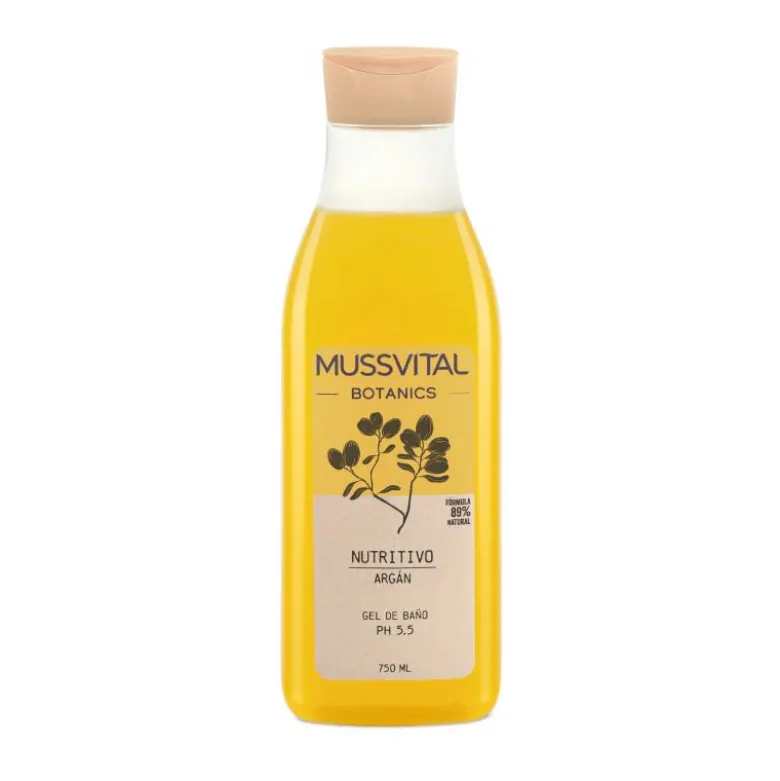 Mussvital Botanics Gel de Banho Argan 750ml