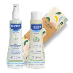 Mustela Fralda + Água Refrescante 200ml + Champô Suave 200ml