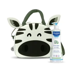 Mustela Hydra Bebé Leite Corporal 750ml + Lancheira Zebra