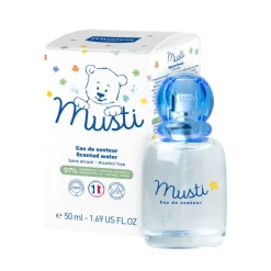 Mustela Musti Água Perfumada Bebé 50ml | Sem Álcool | Desde o Nascimento