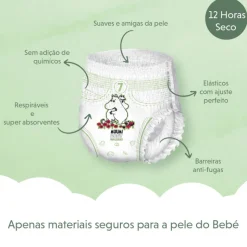 Muumi Baby Fralda Cueca T7 16-26Kg x34