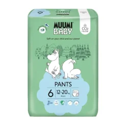 Muumi Baby Fralda Cueca T6 12-20Kg x36