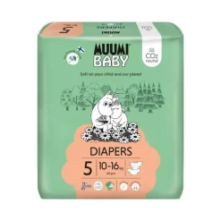 Muumi Baby Fraldas T5 10-16Kg x44