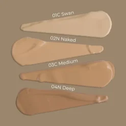 NAM Cosmetics Black Rose Be Cream 01C Swan 30ml