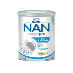 Nan Sem Lactose Leite Pó 400g +0M