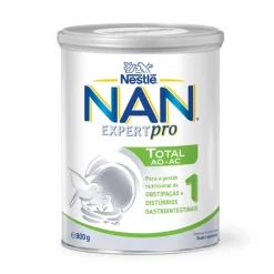 NAN Total AO-AC 1 Leite Infantil 800g Desde o Nascimento | Fórmula para Cólicas, Obstipação e Regurgitação