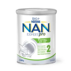 Nan Total AO-AC 2 Leite Transição +6Meses 800g (Antigo NAN Total) | Para Cólicas, Obstipação e Regurgitação