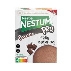 Nestum PRO Cacau 250g | Proteína Vegetal Sem Açúcares Adicionados | Vitaminas e Ferro