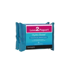 Neutrogena Hydro Boost Toalhitas Limpeza Rosto 2x25