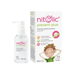 Nitolic Prevent Plus Spray Anti-Piolhos 75ml | Proteção Diária Crianças +2 Anos