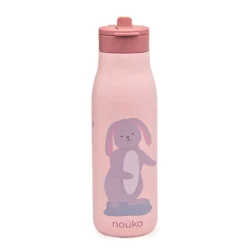 Noüka Garrafa Térmica Infantil Daisy Dip The Rabbit 475ml | Mantém bebidas frias até 24h