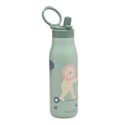 Noüka Garrafa Térmica Infantil Daisy Roary The Lion 475ml | Mantém bebidas frias até 24h