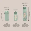Noüka Garrafa Térmica Infantil Lucie Pip The Rabbit 300ml | Com palhinha mantém bebidas frias até 24h