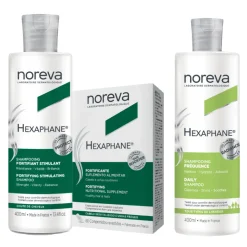 Noreva Coffret Queda Sazonal | Champô Fortificante + Comprimidos + Champô Extra Suave