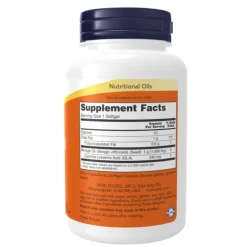 NOW Borage Oil 1000mg 60 Softgels | Para Equilíbrio Hormonal, Pele Saudável e Bem-estar Feminino