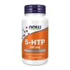 NOW 5-HTP 100mg 60 Cápsulas Vegetais | Suporte Neurotransmissor e Humor Positivo