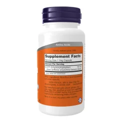 NOW 5-HTP 100mg 60 Cápsulas Vegetais | Suporte Neurotransmissor e Humor Positivo
